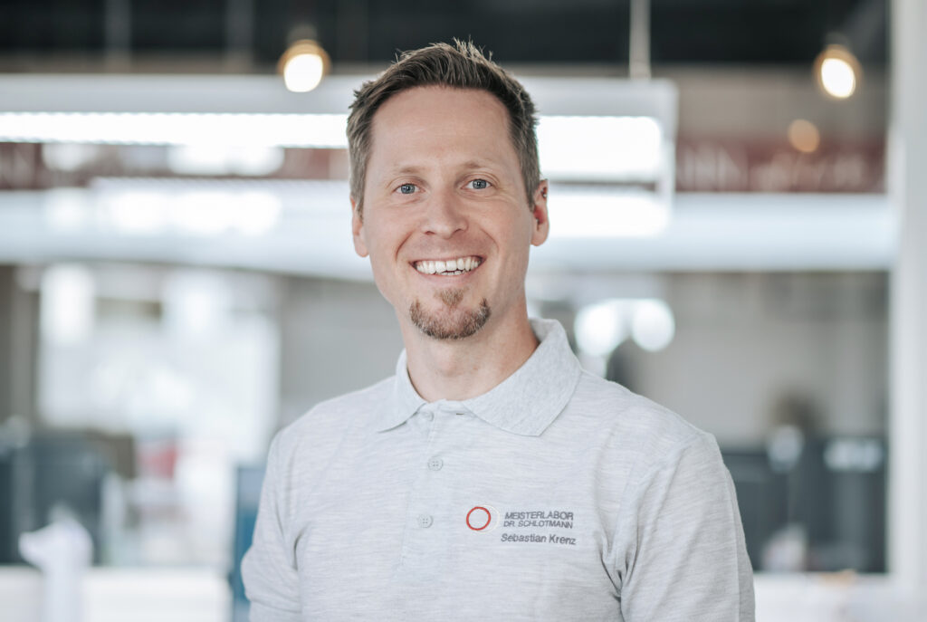Sebastian Krenz Zahntechniker im Dr. Schlotmann Meisterlabor